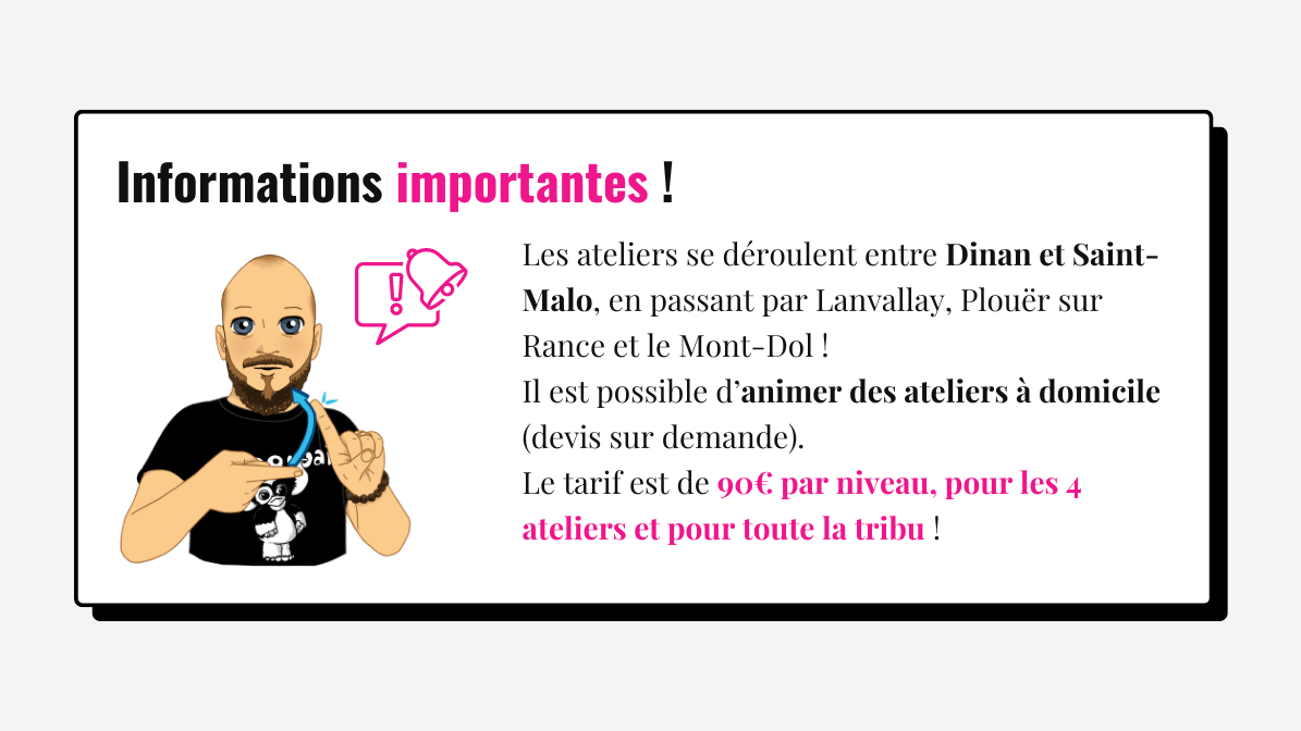 Les ateliers entre Dinan et St Malo